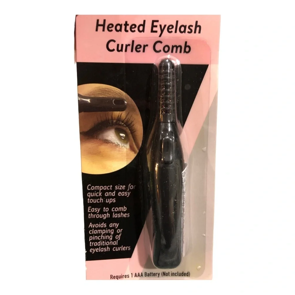 Compact Heated‎ Eyelash curler comb new